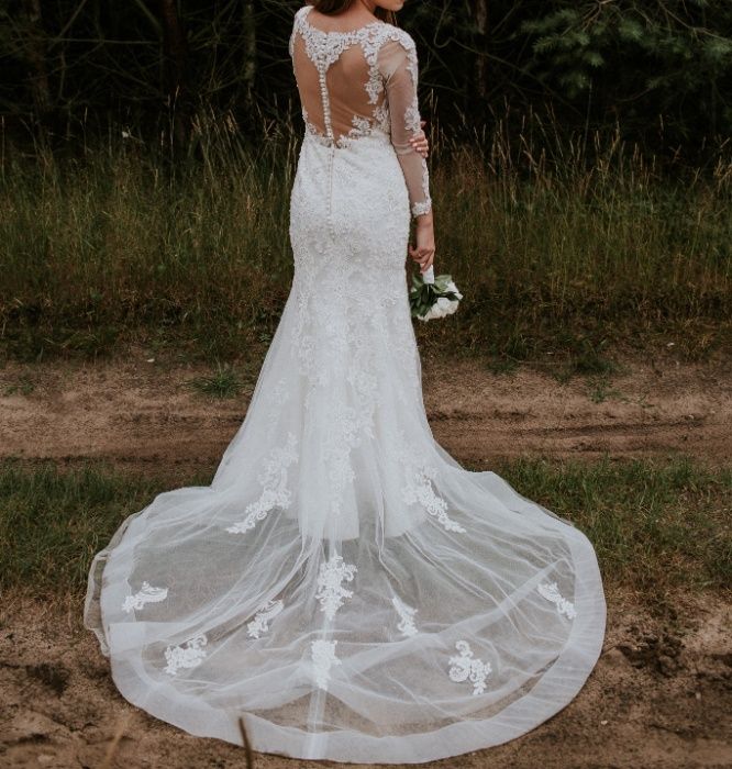 Suknia ślubna z kolekcji SINCERITY BRIDAL - ROZMIAR 34