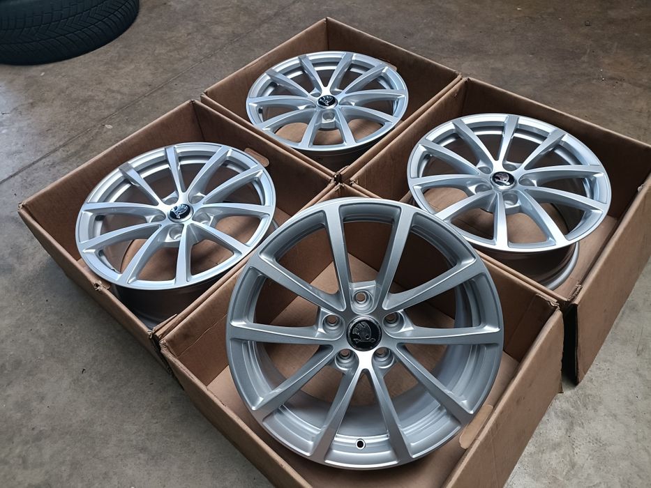 Alufelgi Felgi Skoda 17 cali 5x112 Superb Octavia Karoq Kodiaq Enyaq
