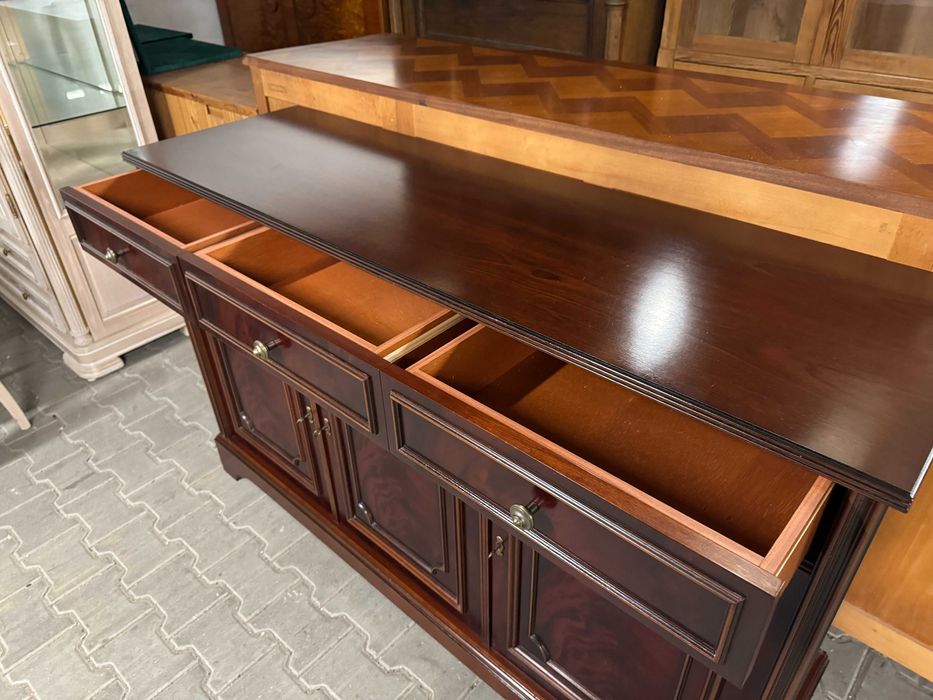 Komoda drewniana komoda mahoniowa