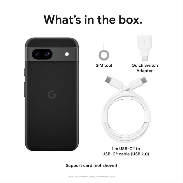 Уцінка Google Pixel 8a 8/128GB Obsidian НОВІ!  SOFT UNLOCKED!