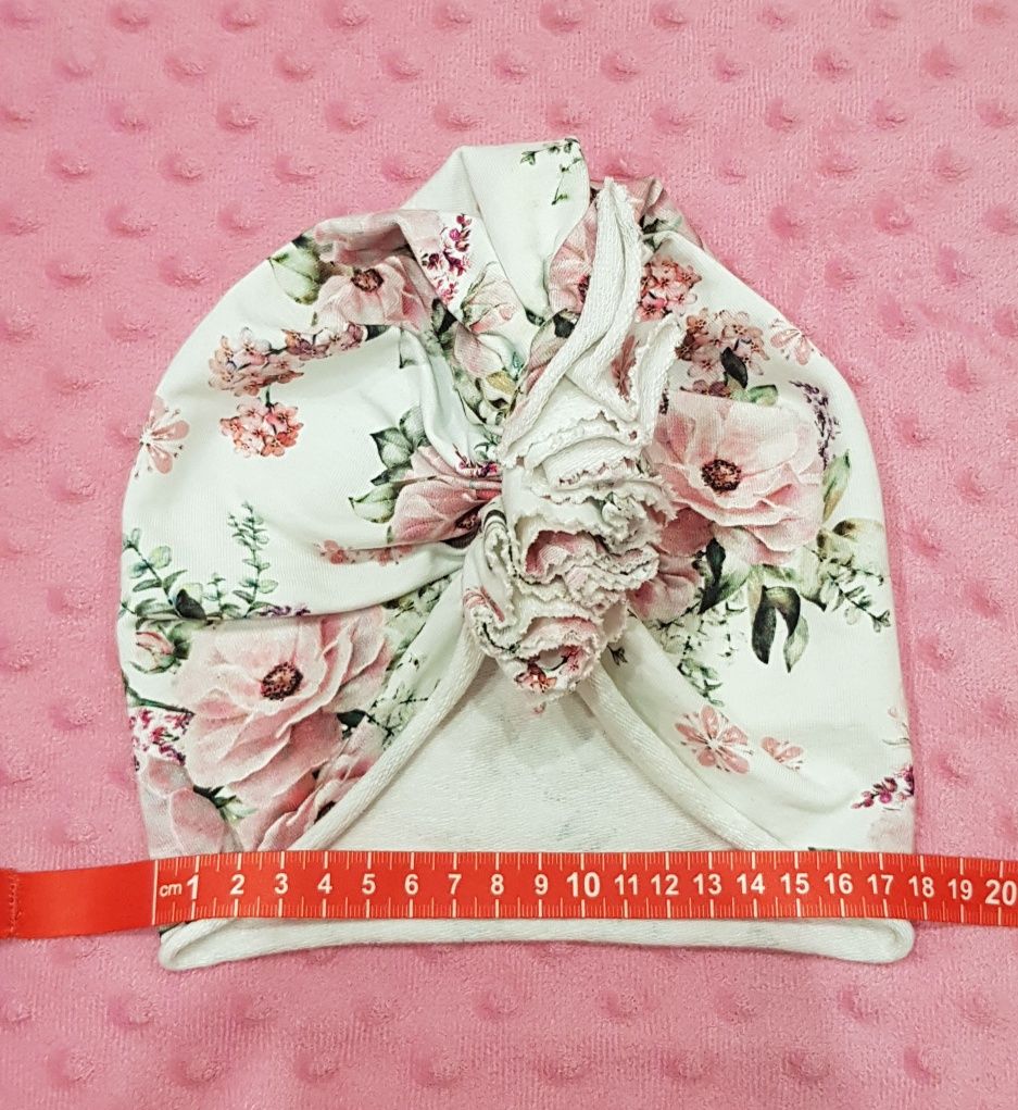 Śliczna czapeczka / turban Handmade