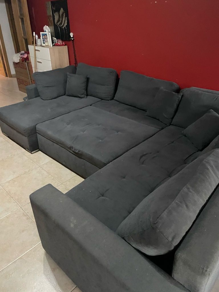 Sofá duplo chaise