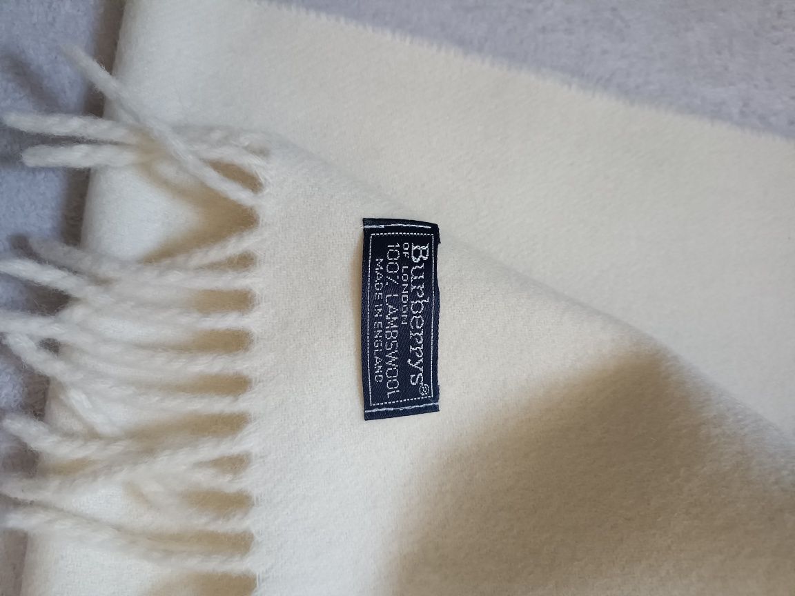 Szalik Burberry wełna