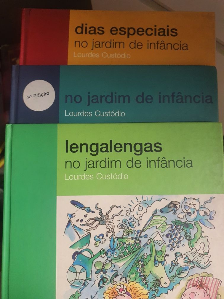 Livros "No jardim de infância"