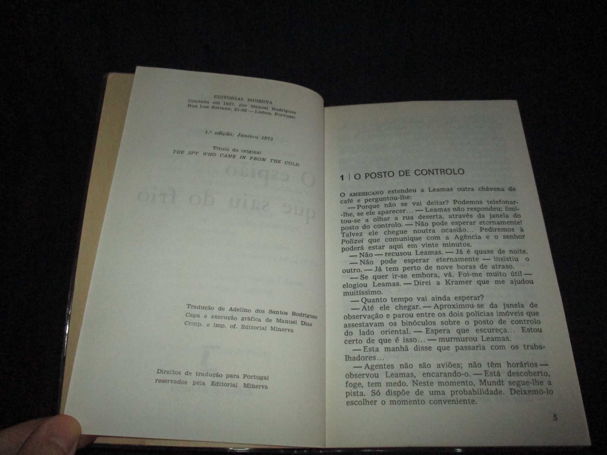 Livro O Espião que saiu do frio John Le Carré