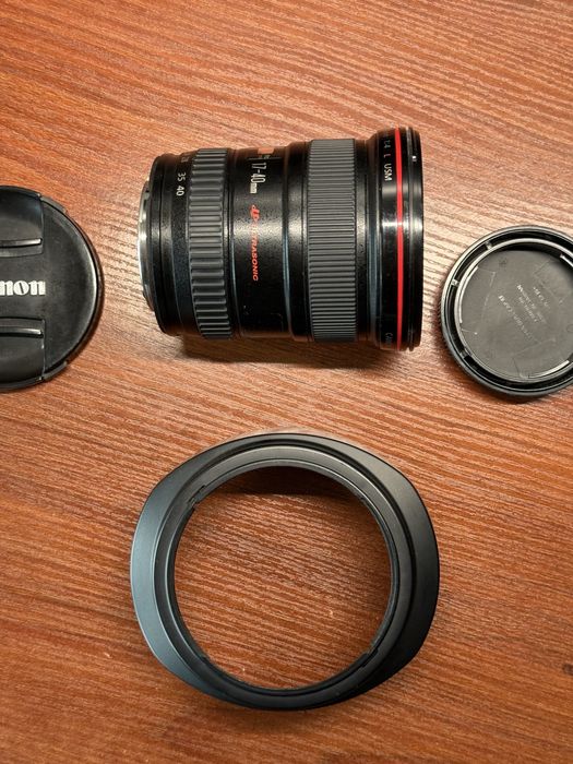 Продам обєктив  CANON 17-40mm f4.0 L