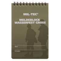 Тактичний блокнот Mil-Tec Waterproof 100x150 mm