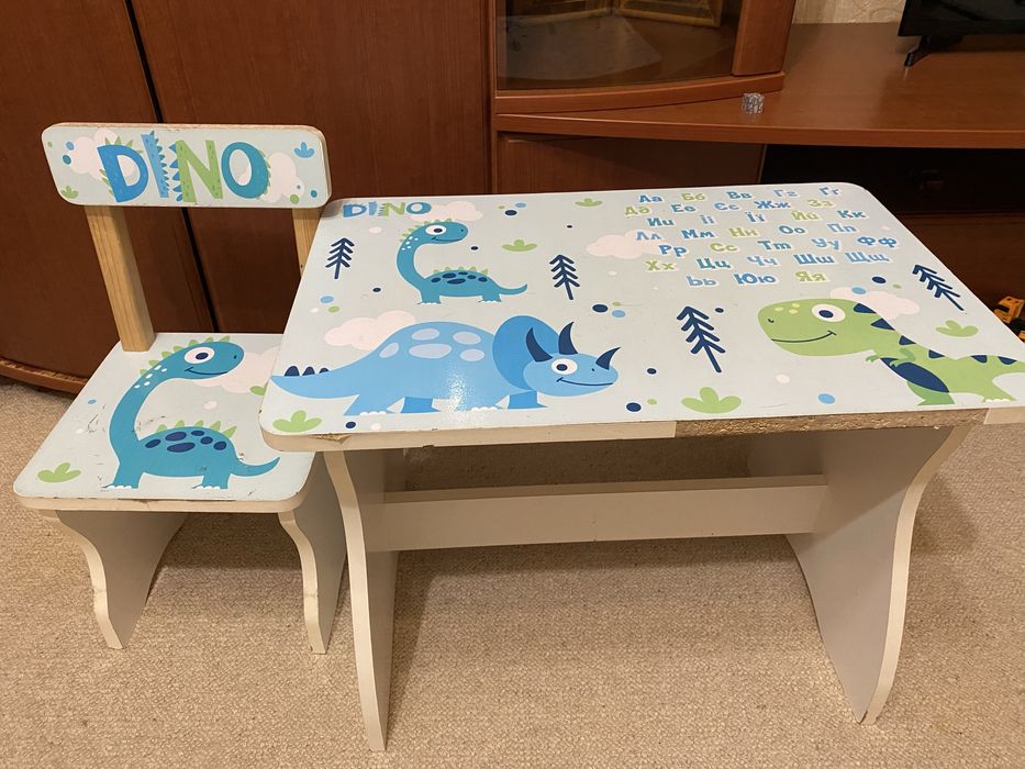 Детский стол со стулом САМОВЫВОЗ