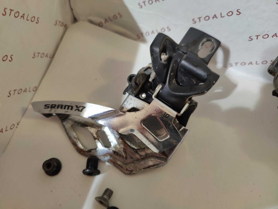 Перемикач передній на 2 зубатки SRAM X7