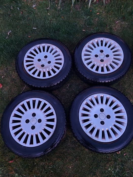 Komplet felg 15' + kolo zapasowe citroen c3/C4/C2/Berlingo