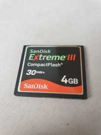 Karta CF 4 GB SANDISK Extreme III Compact Flash