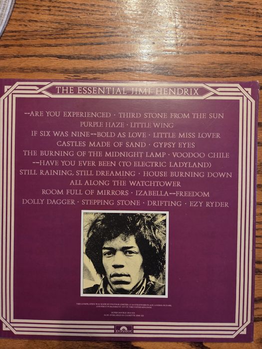 JIMI HENDRIX - The Essential, 1978, UK, , Polydor, Orginal Vinyl