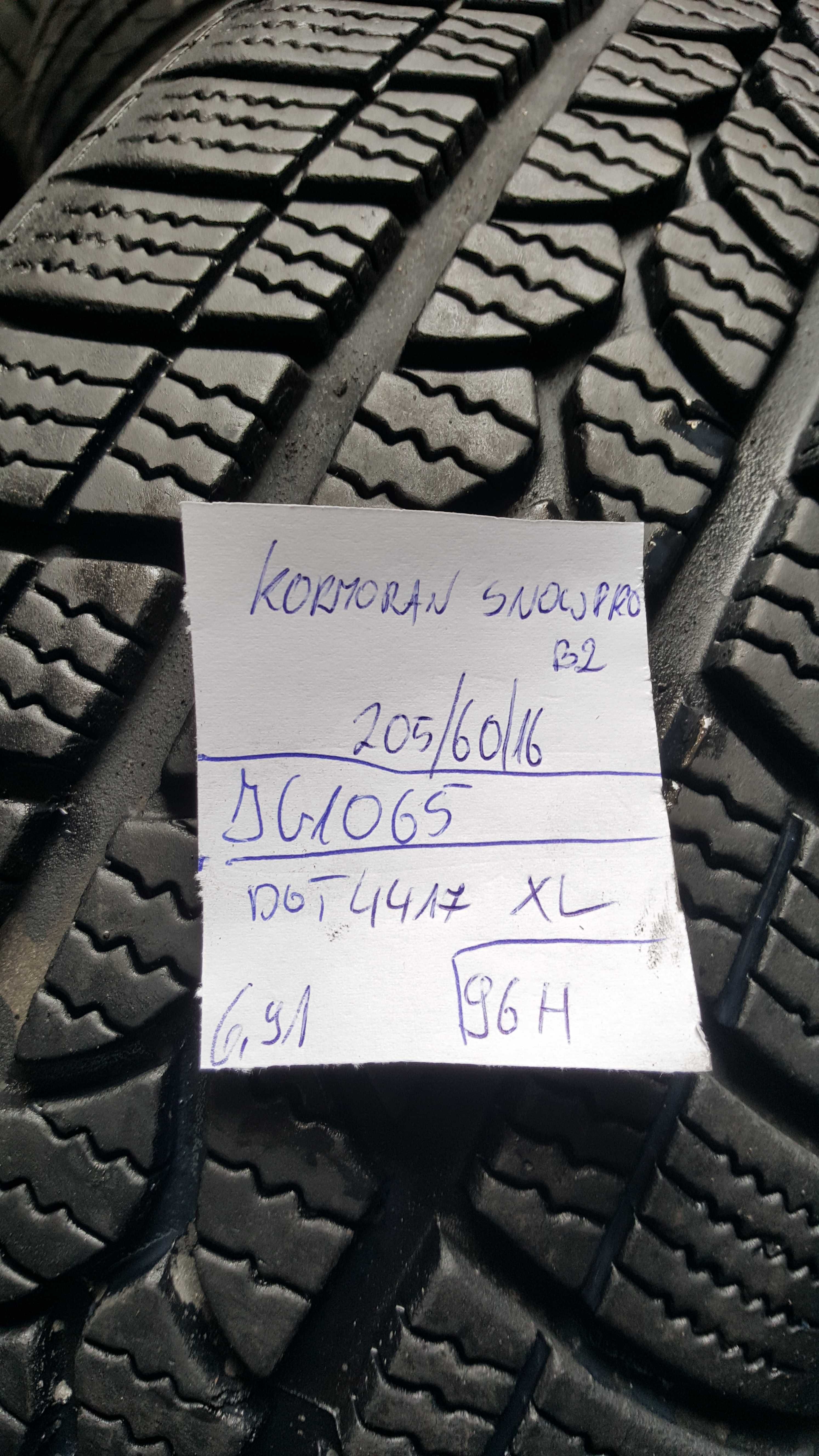 Kormoran 205/60 r16 SnowPro B2 XL /// 7mm!!! wysyłka GRATIS