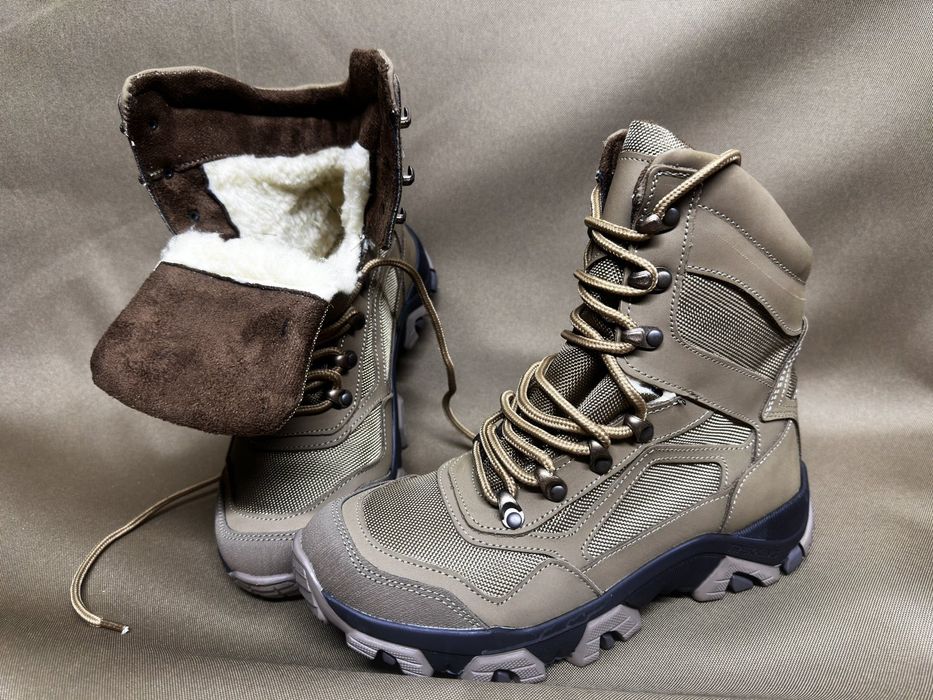 Ботинки тактичні зимові хутро штучне натуральне Gore-Tex 40-46 Розн.