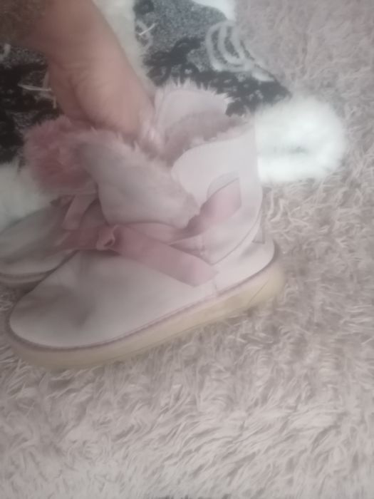 Угги женские рожеві