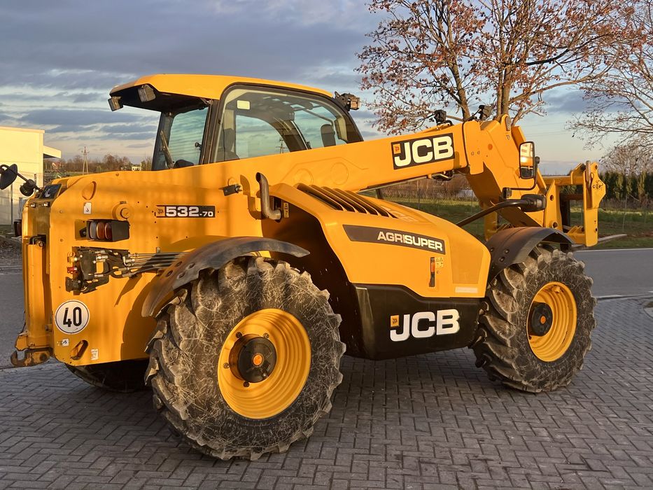 Jcb 532-70 AgriSuper 135KM 3,2t 7m Oryginalny Stan 542-70,531-70
