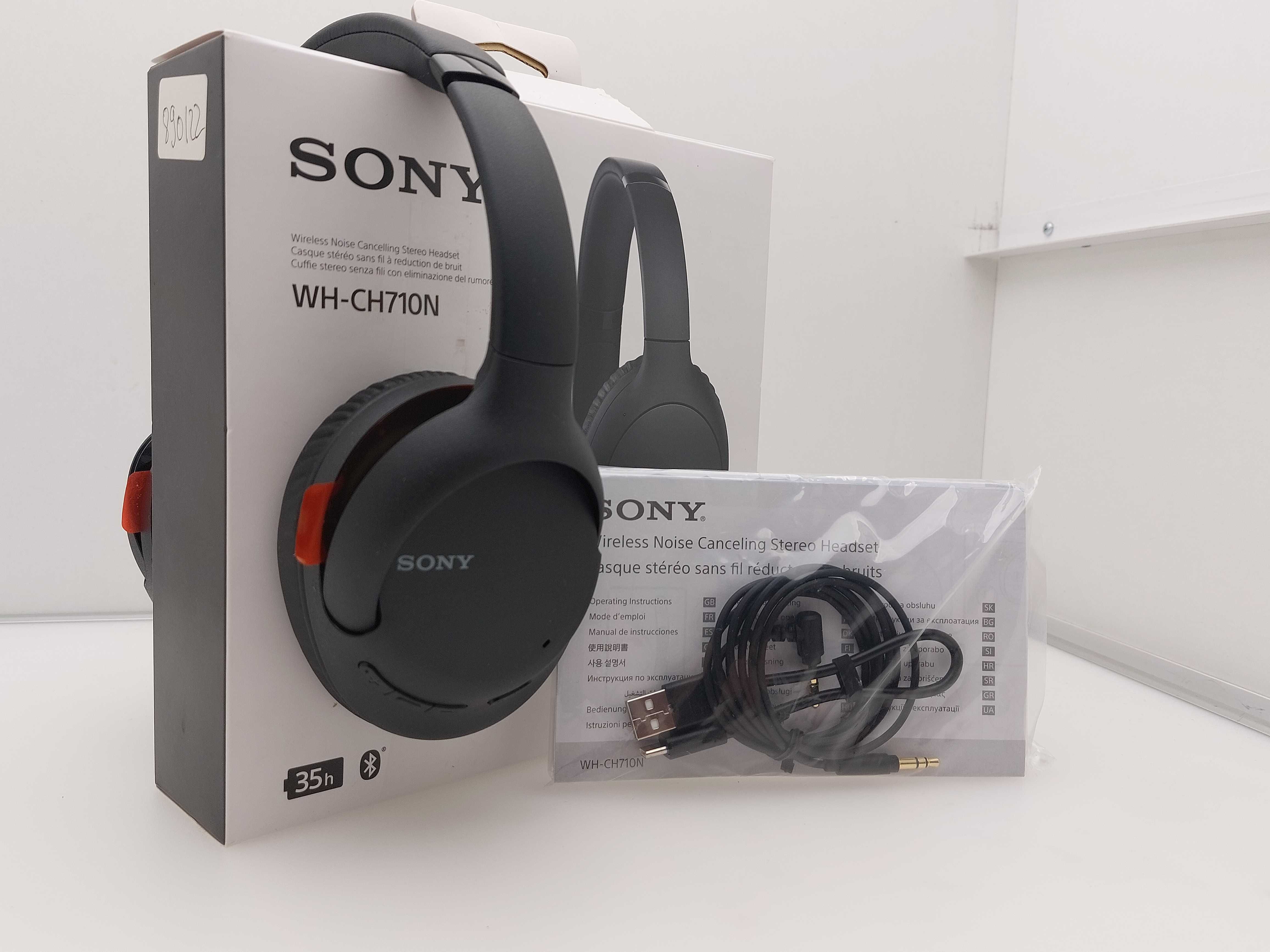 Słuchawki bezprzewodowe nauszne Sony WHCH710NB.CE7 (890/22/psz)