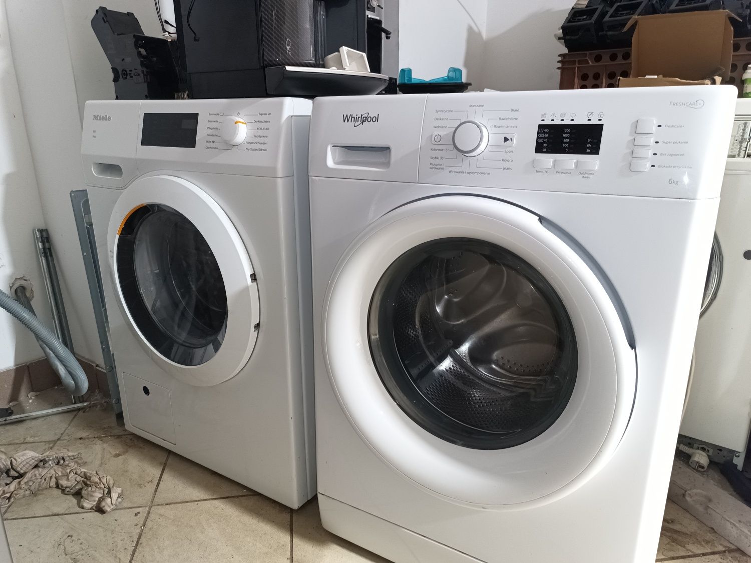 Pralka pralnica miele professional