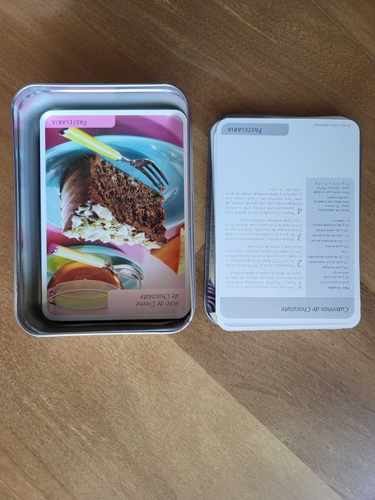 Caixa Receitas Chocolate