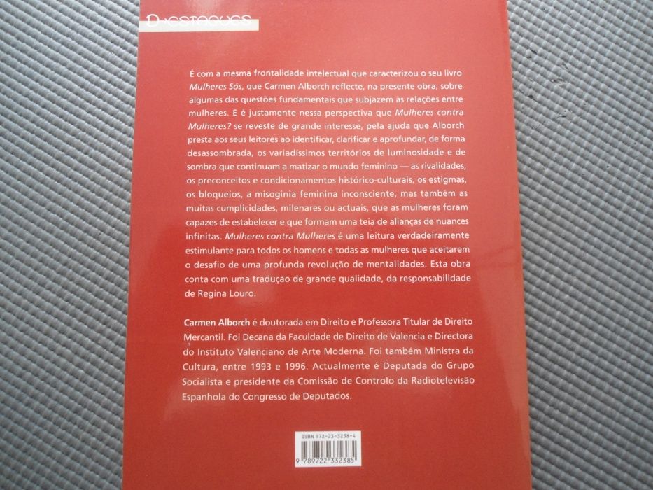 Mulheres contra Mulheres de Carmen Alborch
