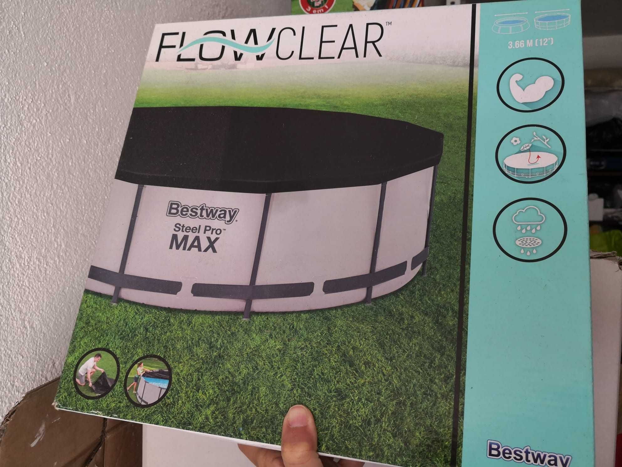 Piscina Desmontável Bestway Steel Pro Max de 3,66 m x 76 cm