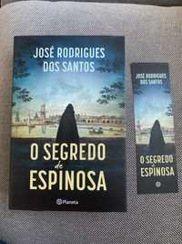 O Segredo de Espinosa - José Rodrigues dos Santos - Portes incluídos