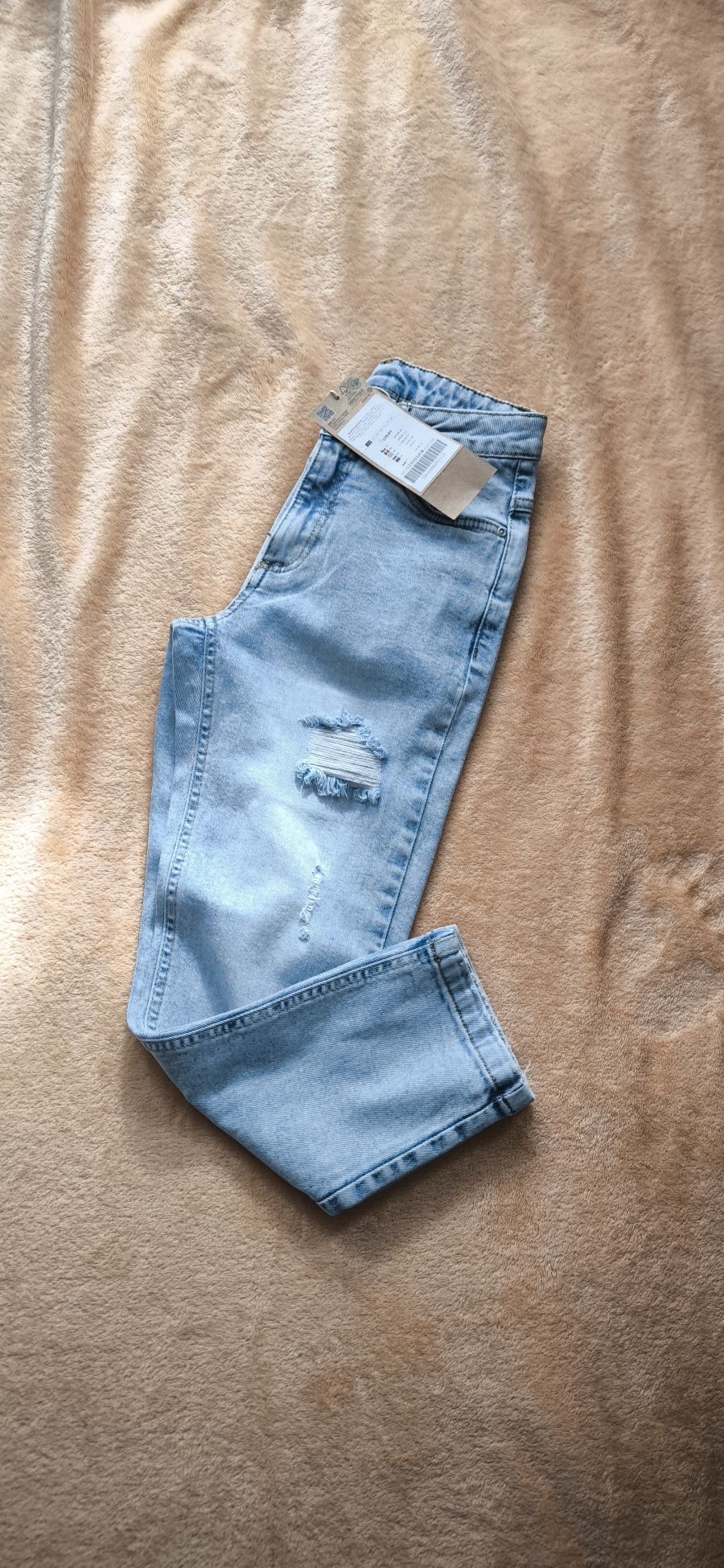 Nowe spodnie jeansowe coccodrillo r. 128