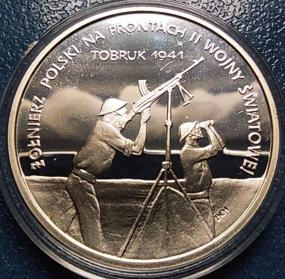 100000 zł 1991 Żołnierz Polski na frontach II W.Ś