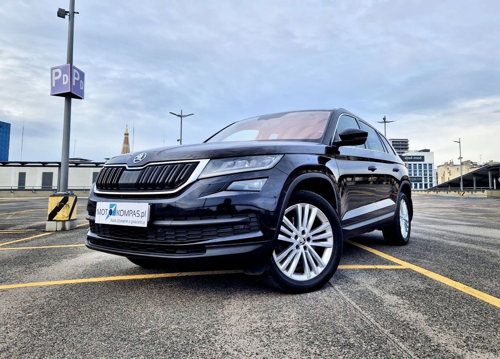 Skoda Kodiaq FV23% Benzyna4x4DSG STYLE Bezwypadkowy 1Własciciel  Serwis ASO SalonPL