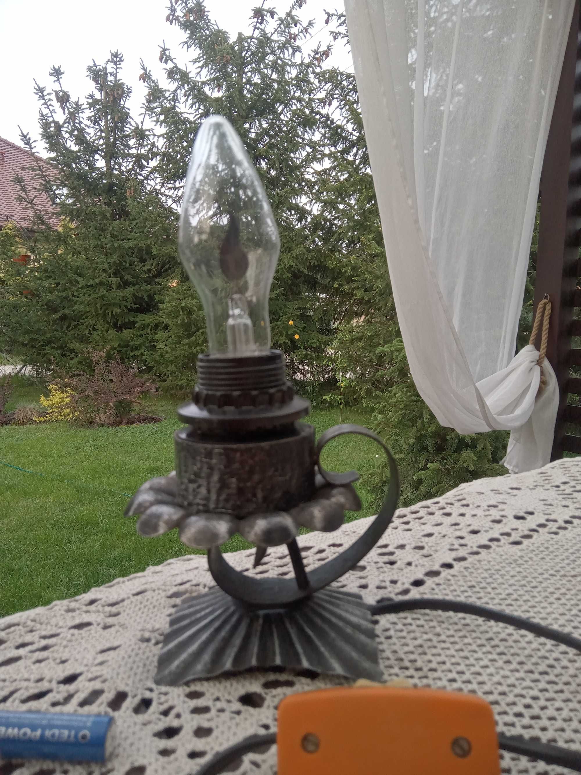 Lampka metaloplastyka PRL