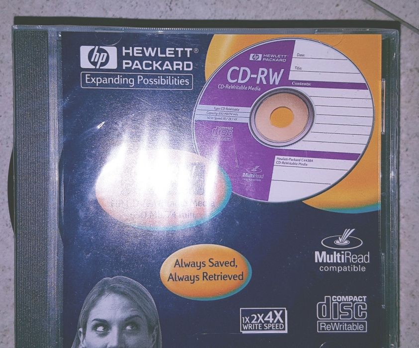 Cd-rom e dvd+r vários