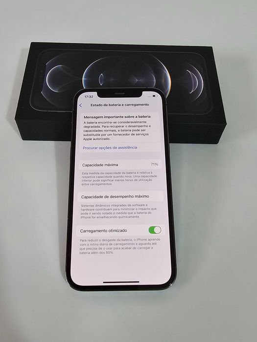 Iphone 12PRO 256GB.  77% Bateria.  Excelente.  Como novo