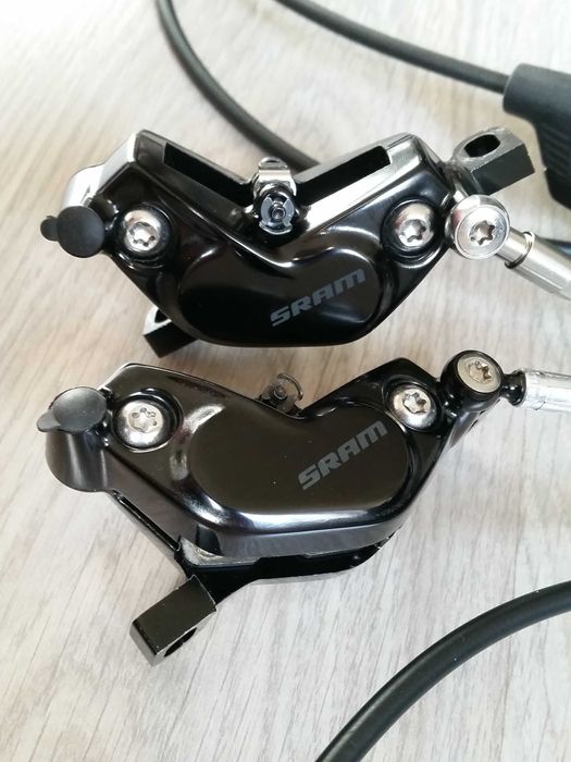 SRAM Code RSC hamulec tarczowy jak nowy p+t nowe klocki+płyn Avid
