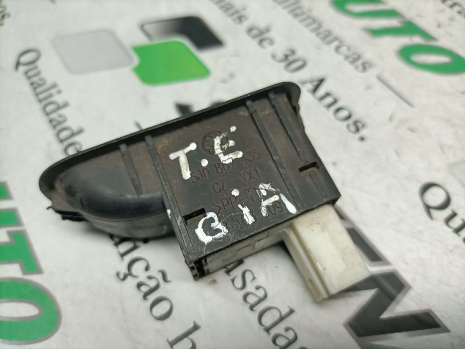 Comando / botão / interruptor vidros trás esquerdo SKODA Fabia II Hatc