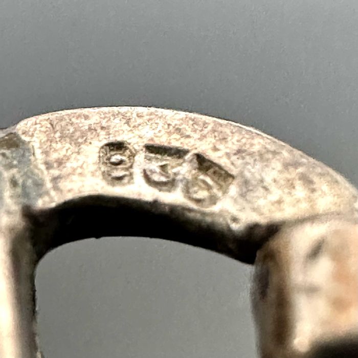 Oryginalna Secesja wiedeńska z 1900 roku wykonana z srebra próby 835