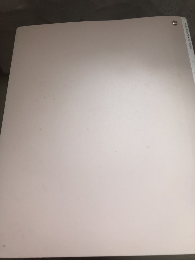 Rozowy segregator A4
