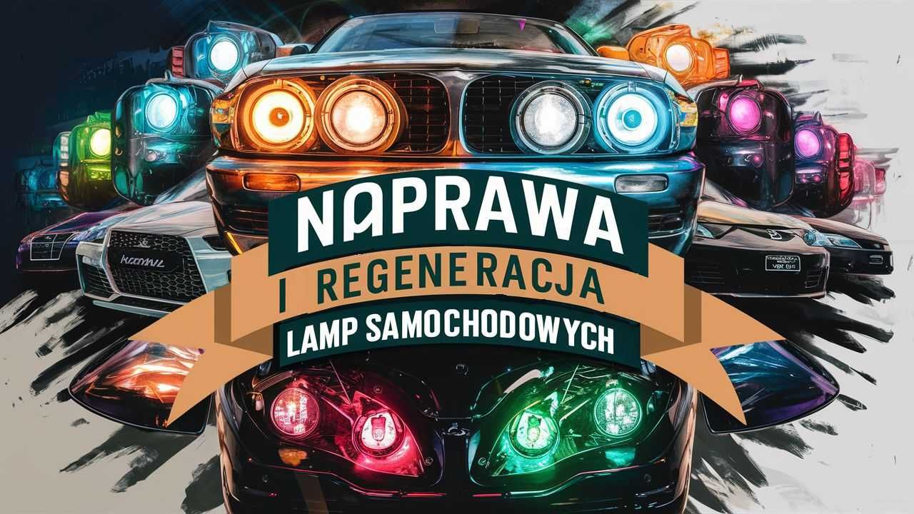 Naprawa  regeneracja lamp samochodowych