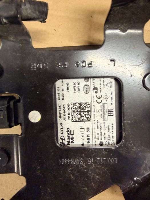 Radar czujnik pasa asystent hyundai i30 III N 17-