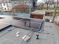 Установка солнечных панелей