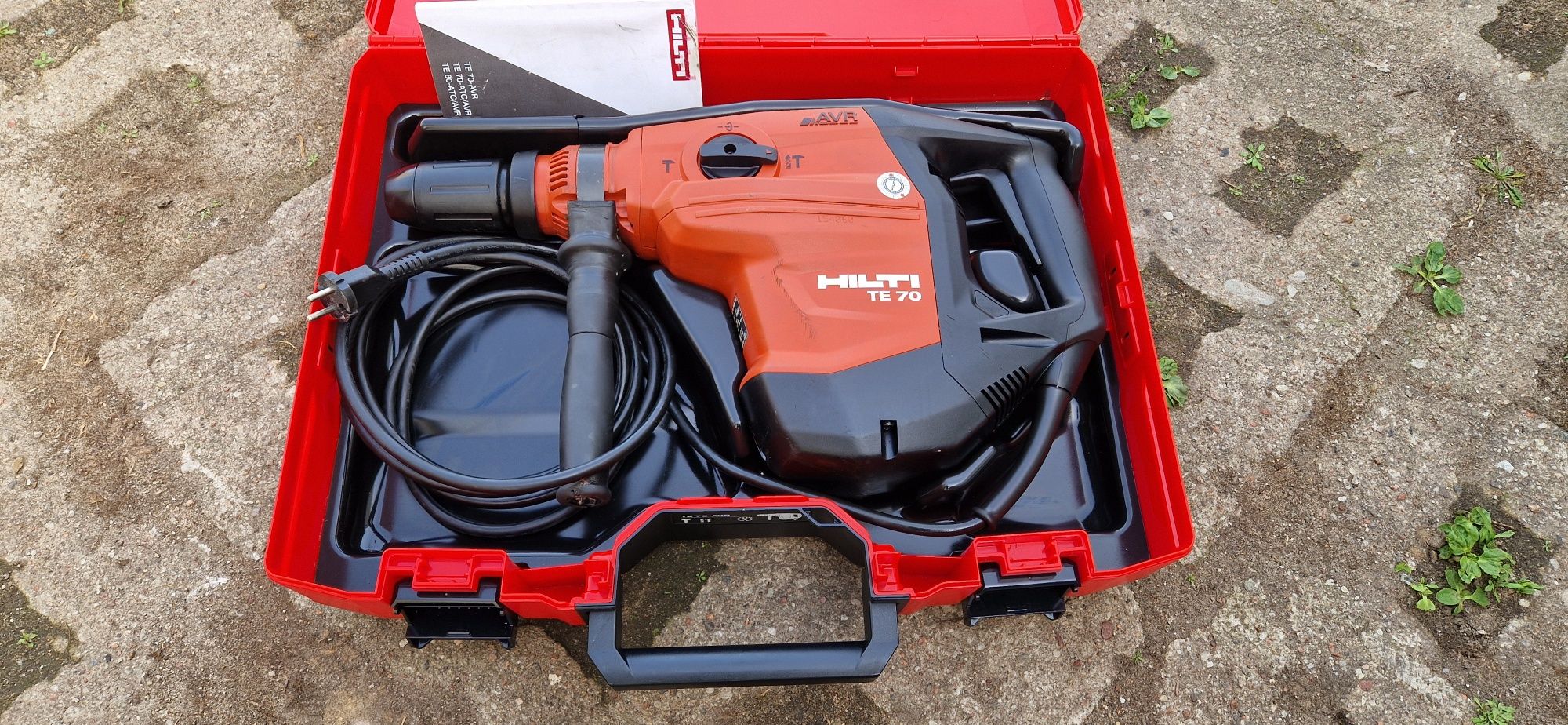 Sprzedam mlottwiertarkę hilti te70-av z 2022 roku stan bardzo dobry