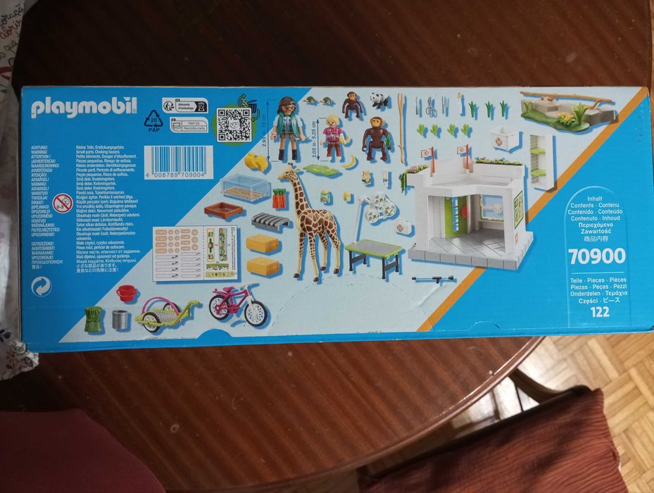 Playmobil - Veterinária no zoo NOVO