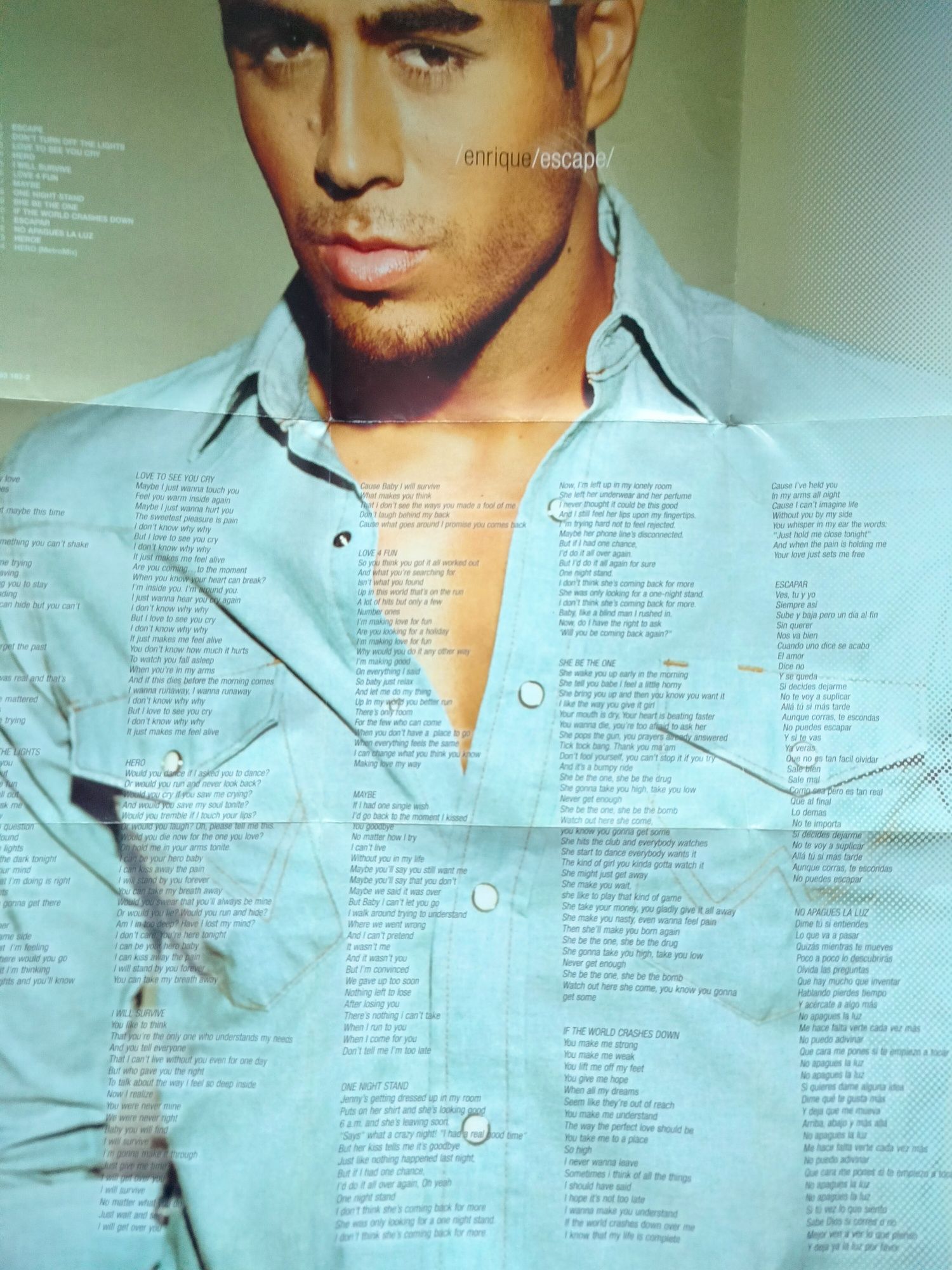 Enrique Iglesias, płyta CD