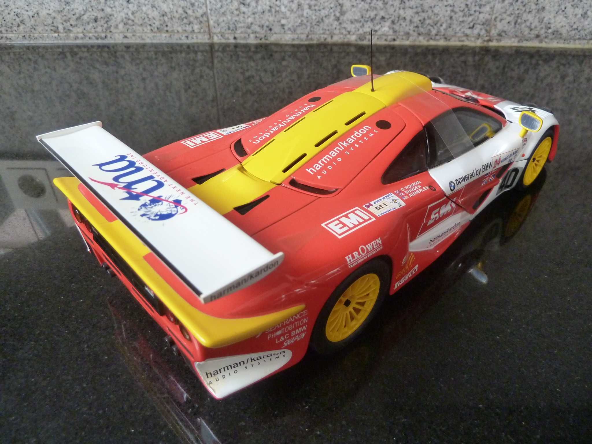 1:18 UT, McLaren F1 GTR, EMI, AutoArt Minichamps