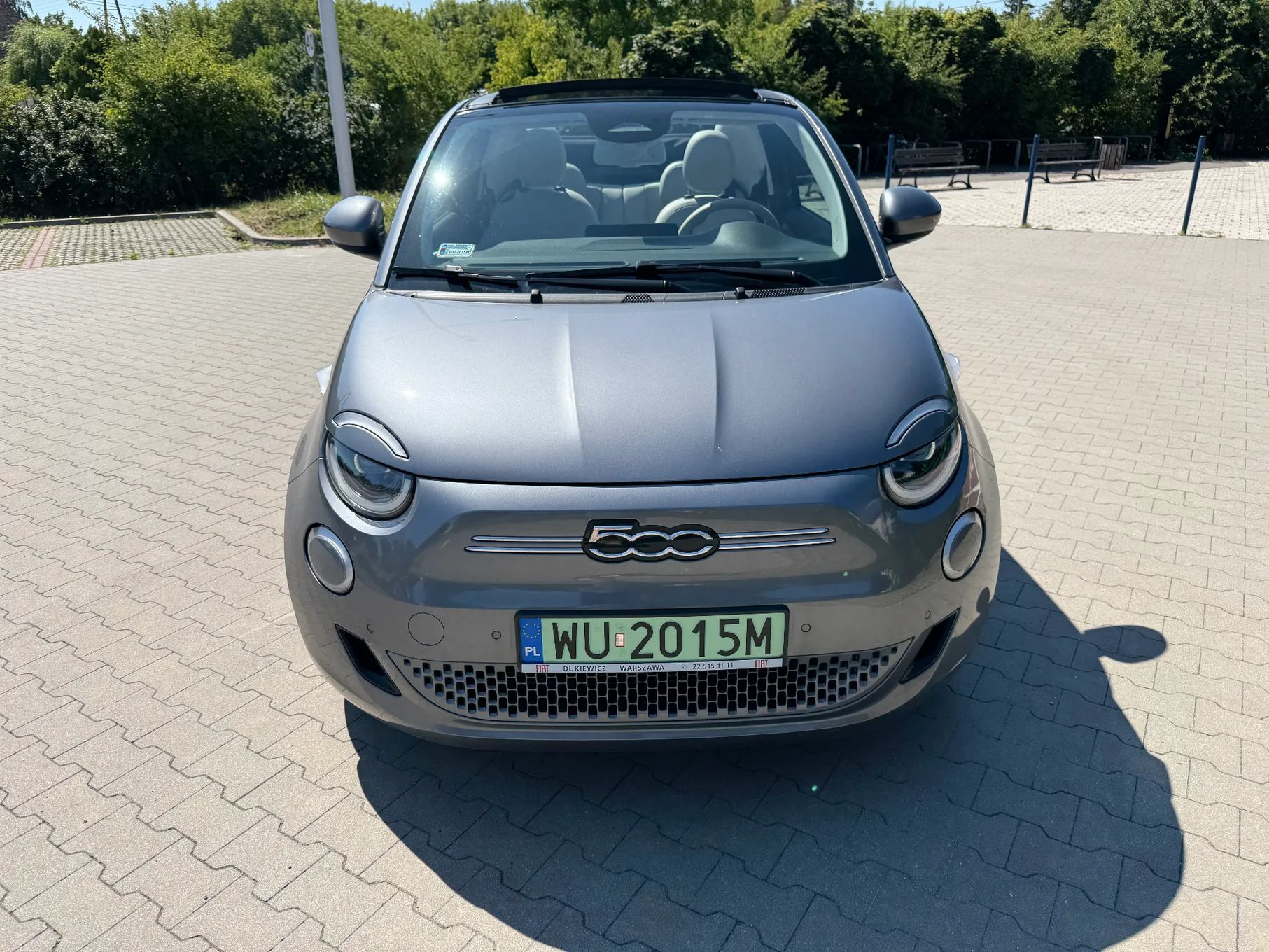 Fiat 500 Fiat 500 laPrima Cabrio, pierwszy właściciel, FV23%