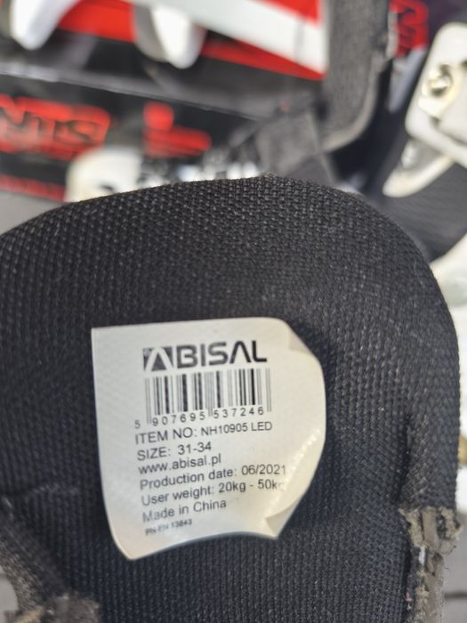 Rolki 31-34; 4 w 1. Kółka LED.