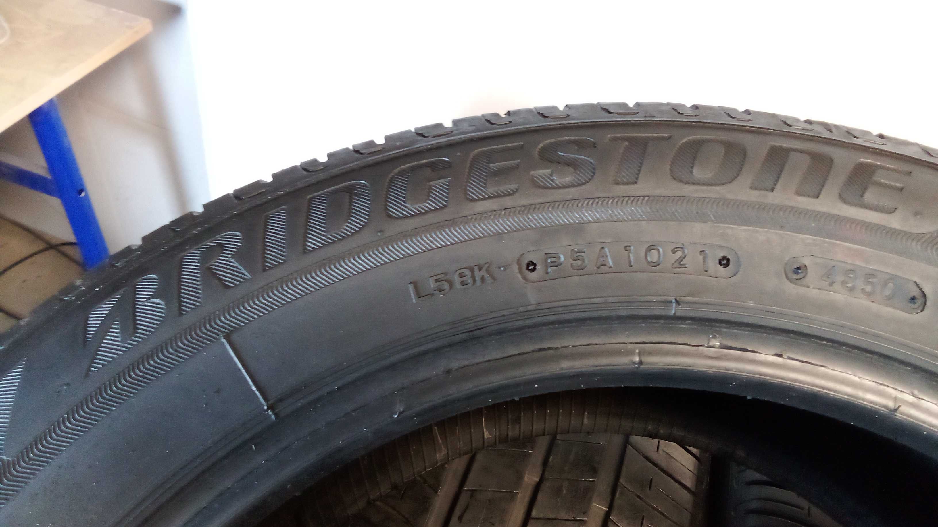 Opony Letnie Bridgestone 205x55x16 91V 5mm 2020r 50zł sztuka