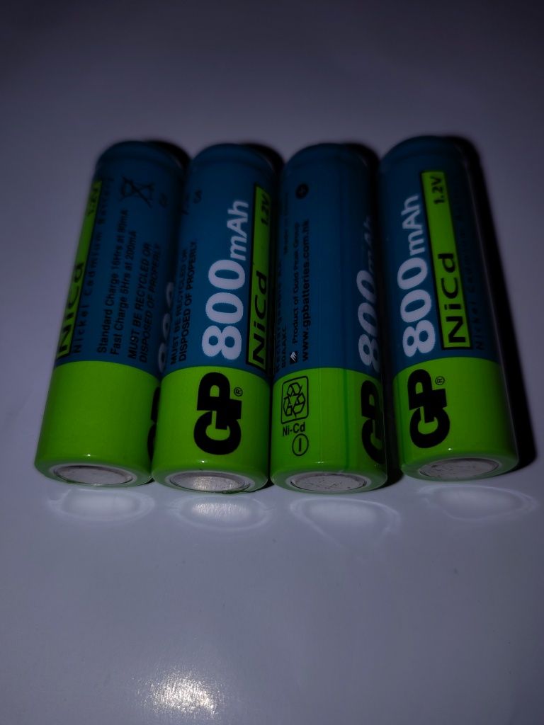 Аккумуляторы AA GP 1.2 v 800 mAh Акумулятори