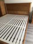 Cama Casal Madeira Pinho Mel