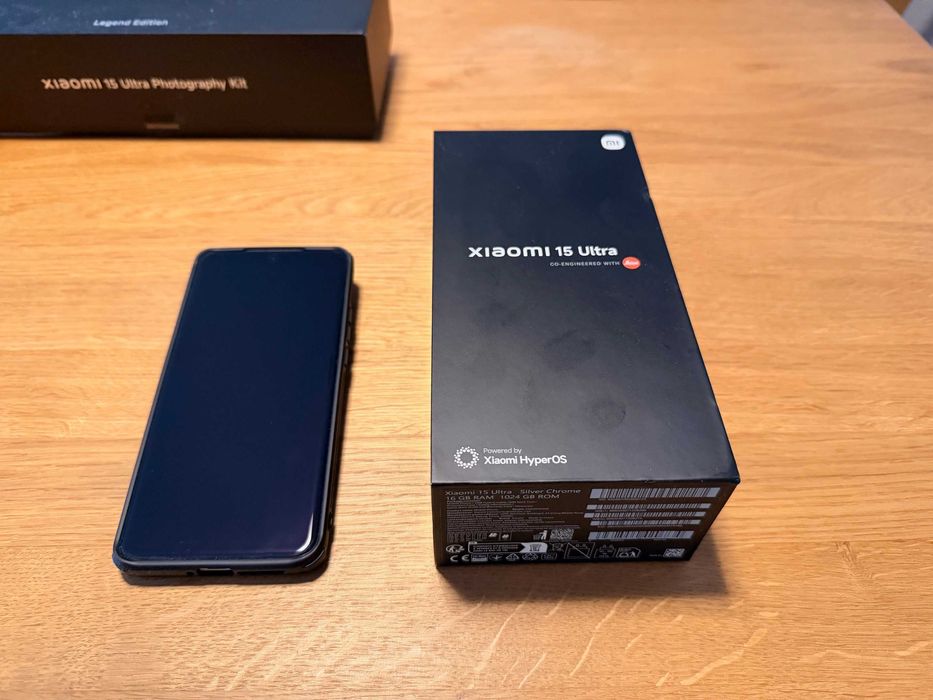 Xiaomi 15 Ultra 16GB/1024 GB 5G Srebrny – Gwarancja 03.2027