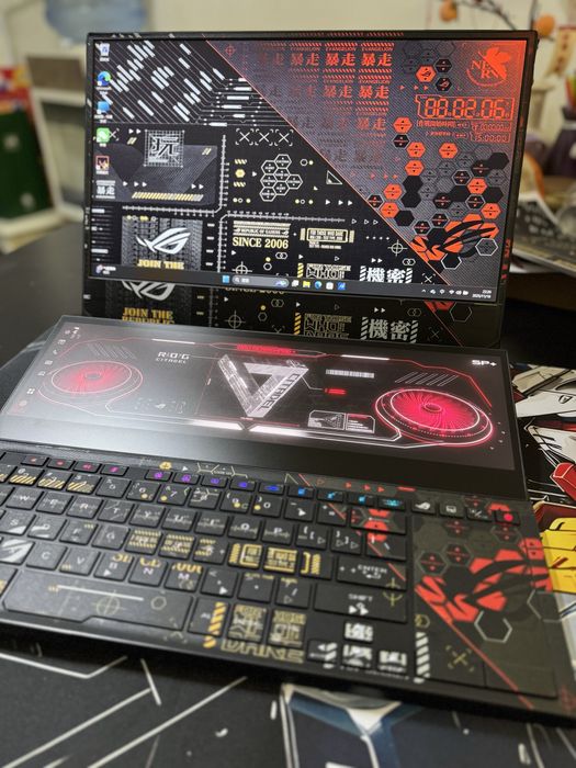 Asus/ROG/Zephyrus Duo 15/GX551QM/R9-5980/RTX3060/16G/1TB/батарея-70%